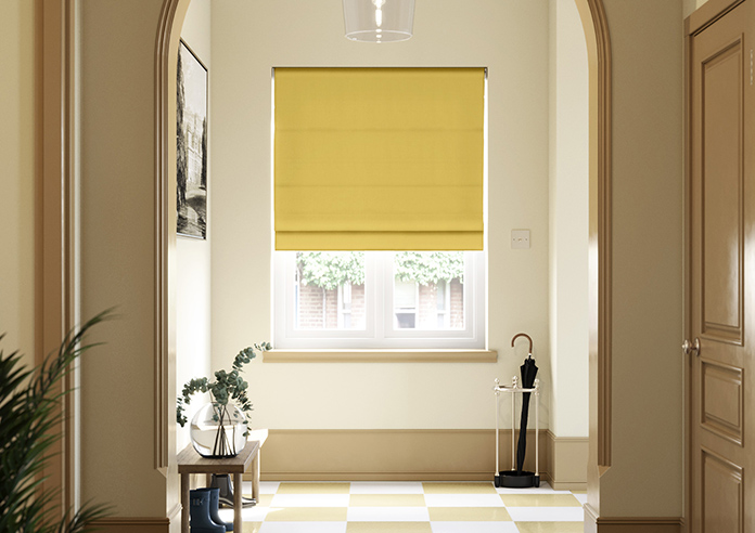 Windermere, Buttercup - Twist&Fit Roman Blind - Image 3